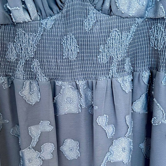 Evelyn Smock Dress from Baltic Born in slate blue. - Picture 3 of 3